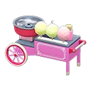 cotton-candy stall