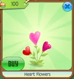 Heart Flowers