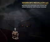 Warrior Medallion