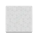 white honeycomb tile