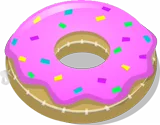Pink Sprinkle Donut Innertube