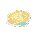 yellow rose rug