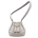 pleather fringe bag