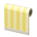 yellow-striped wall