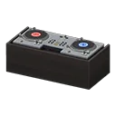 DJ's turntable