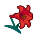 red lilies