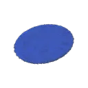 blue small round mat