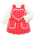 heart apron