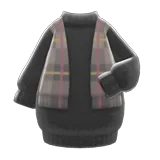 shawl-and-dress combo