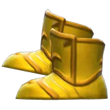 gold-armor shoes