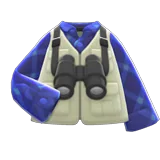 vest with binoculars