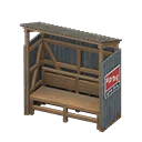 retro transportation stop