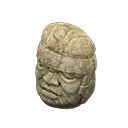 rock-head statue