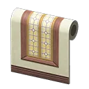 brown wedding wall