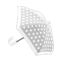 patterned vinyl umbrella