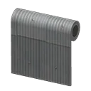 gray shanty wall