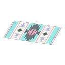 blue-design kitchen mat