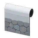 mortar wall