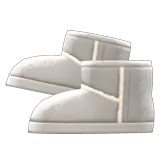 faux-shearling boots