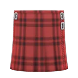 belted wraparound skirt