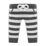 striped pants