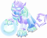 Crystal Alpha Statues