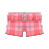 plaid shorts