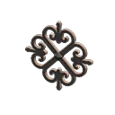 iron doorplate
