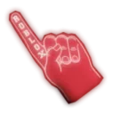 Red Foam Finger