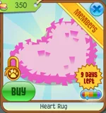 Heart Rug