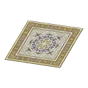 yellow Persian rug