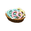 frosted pretzels