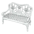 Victorian Garden Bench