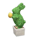 Bunny Day topiary