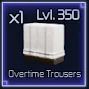 Overtime Trousers