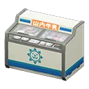 retro ice-cream case