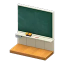 right chalkboard section
