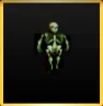 Green Skeleton Attire