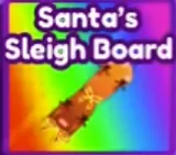 Santa's Sleigh board
