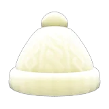 Aran-knit cap