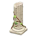 ruined broken pillar