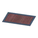 dark bamboo bath mat