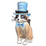 New Years Kitty