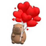 Valentine's Capybara