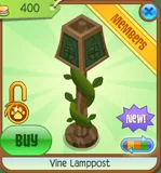 Vine Lamppost