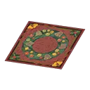 festive rug