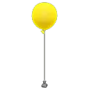 yellow balloon