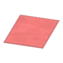 simple small red mat