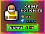 T5 Coins Potion