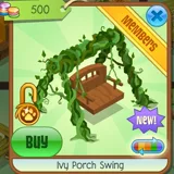 Ivy Porch Swing